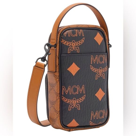 NWT MCM Aren Maxi Small Crossbody Bag - Picture 2 of 4